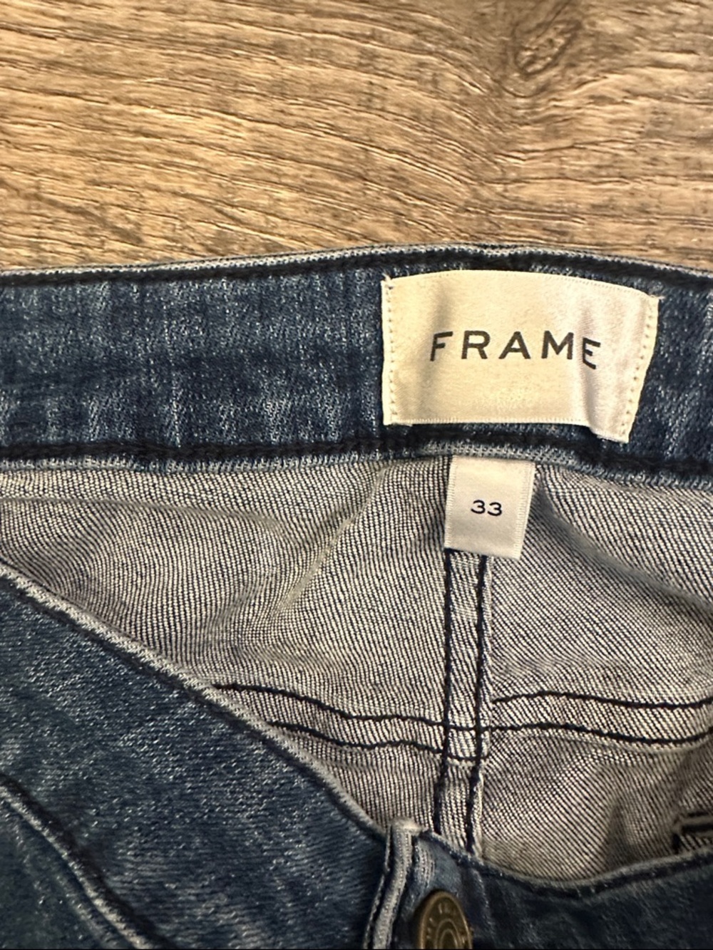 Frame Women’s Le Crop Mini Boot Jeans with Raw Hem Size‎ 33 - Picture 2 of 10